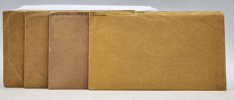 (A) Canadian 1960/70s Mint Sets