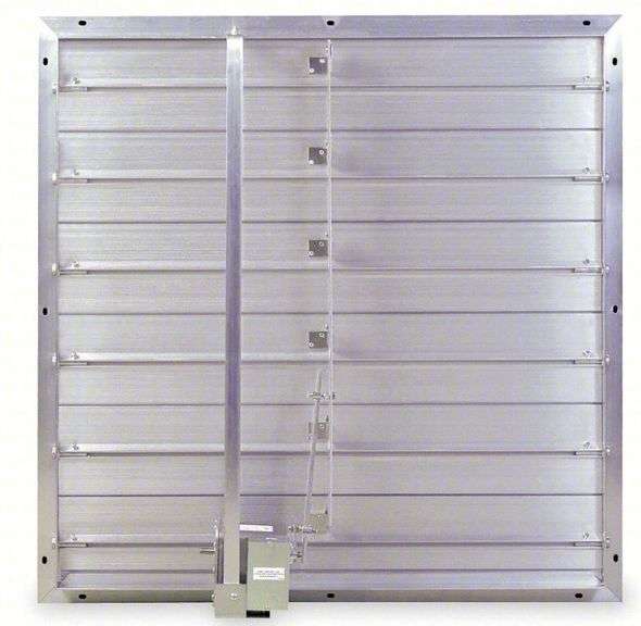 Dayton Motorized Aluminum Damper