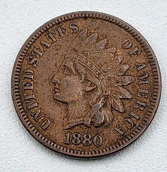 (A) US 1880 Indian Head Cent