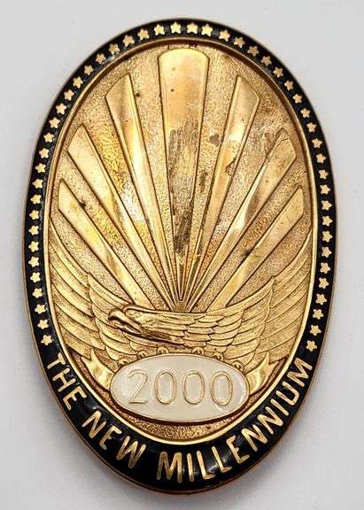 (AF) Reproduction "2000 The New Millennium" Badge