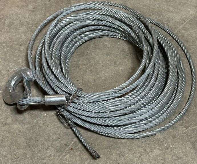 Galvanized Steel Wire Rope With Tow Hook