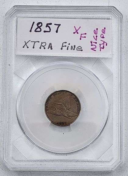 (A) US 1857 Indian Head Cent