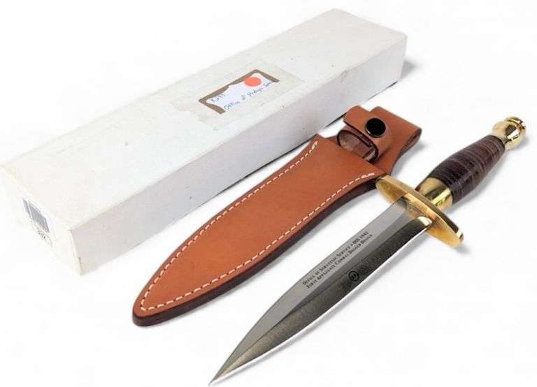 Ltd Japan Made Boker Applegate OSS First Combat Knife w/ Sheath & Box ...