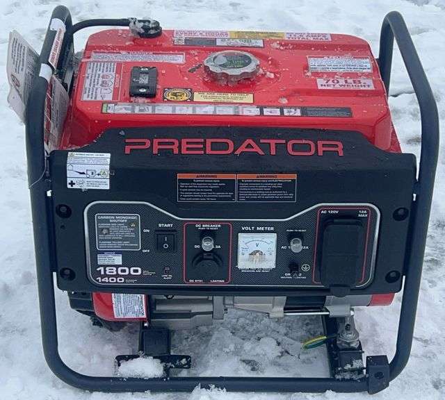 Predator 1800 Watt Generator