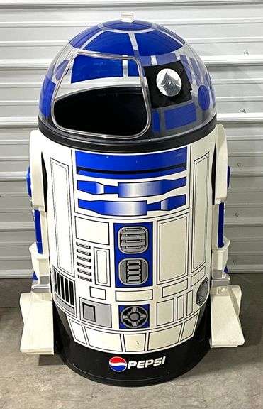 Pepsi R2 D2 Star Wars R2-D2 Pepsi The Iceman Cooler - Kraft Auction Service, LLC