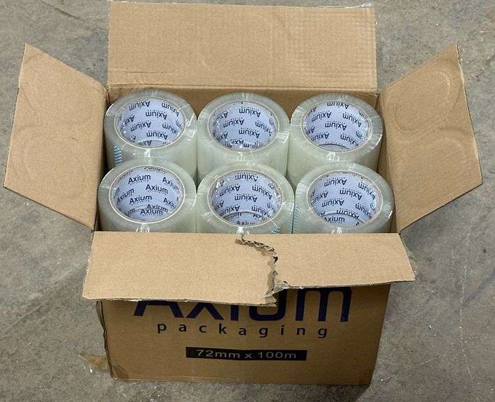 Axium Packaging Clear Packing Tape Rolls