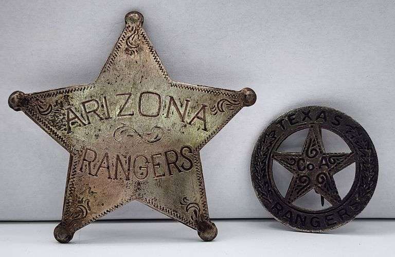 (AF) Reproduction Arizona/Texas Rangers Badges