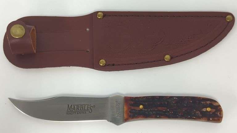 (W) Marble's Outers Fixed Blade Knife - Kraft Auction Service, LLC