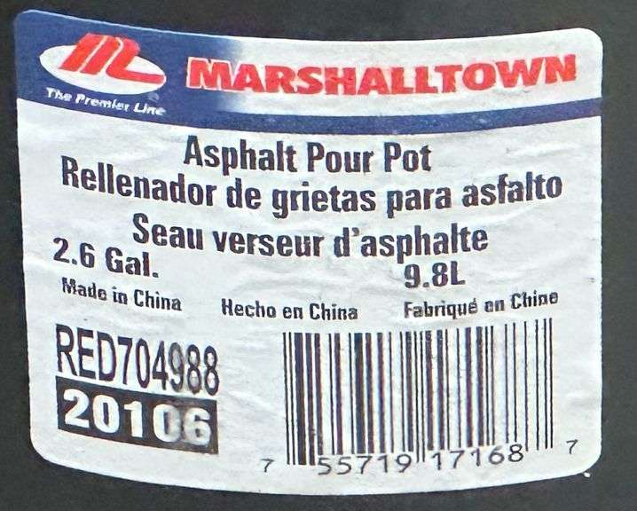 Marshalltown Asphalt Pour Pot