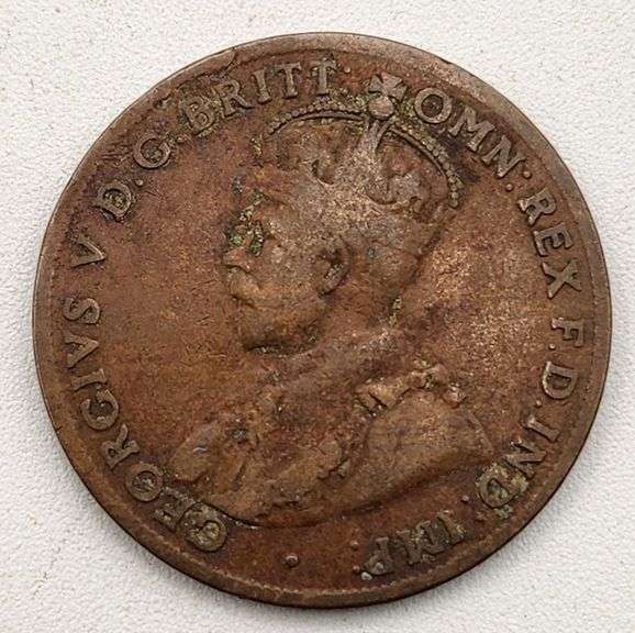 (A) 1920 Australian Penny
