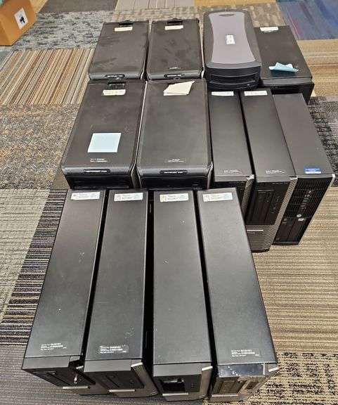 Lot Of Dell, & H.P. Computer Hard Drives. - Kraft Auction Service, LLC