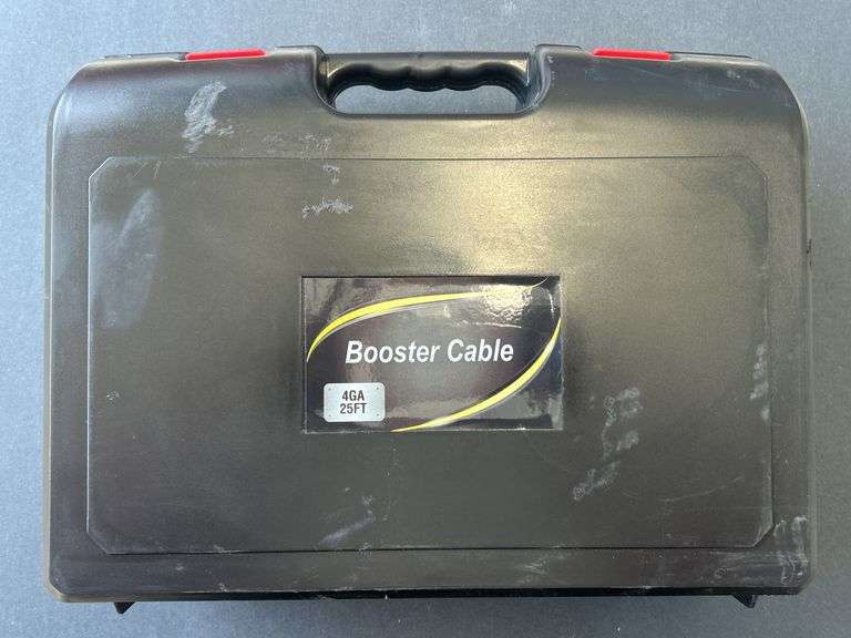 TOP DC 4 Gauge 25’ Automotive Booster Cables