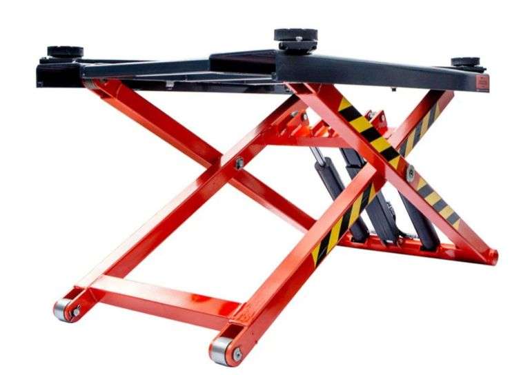 TMG 6000lb Portable Mid-Rise Scissor Lift
