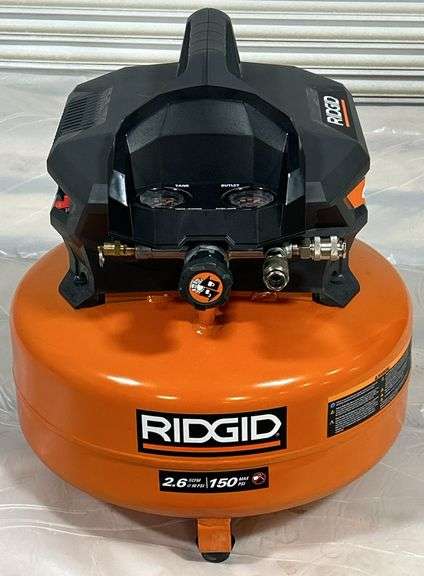 (CU) Ridgid 6 Gallon 150 PSI Electric Pancake Air Compressor - Kraft ...