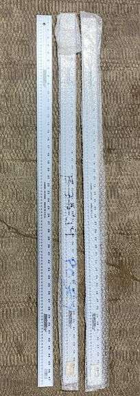 (ZZ) Johnson 48” Straight Edge Ruler - Kraft Auction Service, LLC