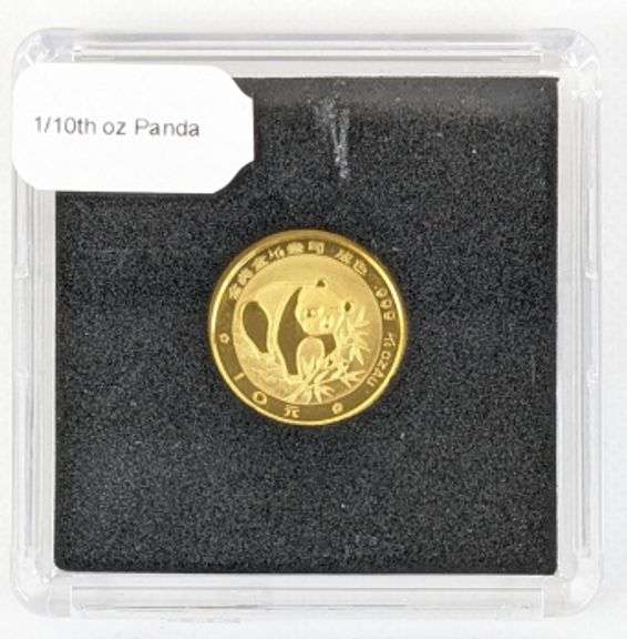 1988 10-Yuan China Panda Cold Coin - Kraft Auction Service, LLC