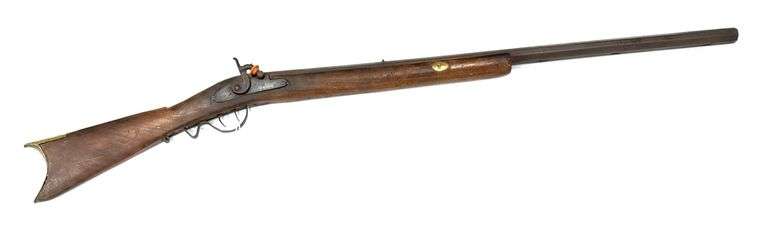 Antique Percussion Muzzleloader Rifle