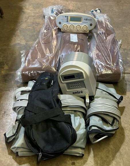 (P) Flexitouch Lymphedema pump with Leg Garments and Entre Compression ...