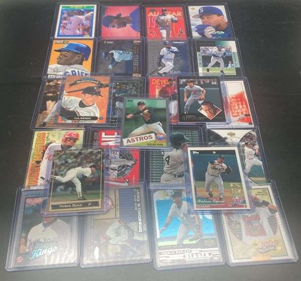 (25) 25 baseball insert collector cards - Kraft Auction Service, LLC