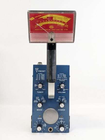 White's Coinmaster 6000/Di Series 3 Metal Detector w/ Case - Kraft ...