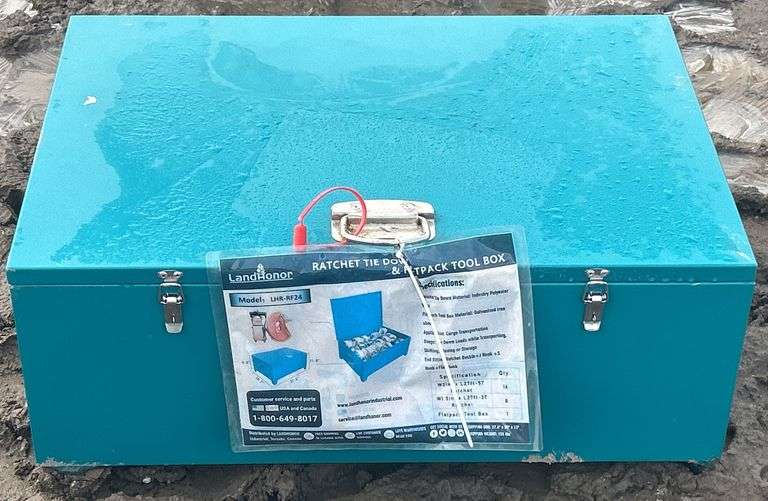 LandHonor Ratchet Tie Down & Flatpack Tool Box