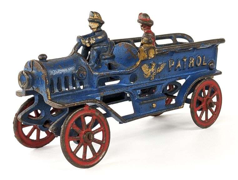 Hubley Cast Iron Patrol Truck Kraft Auction Service, LLC
