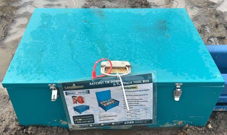 LandHonor Ratchet Tie Down & Flatpack Tool Box