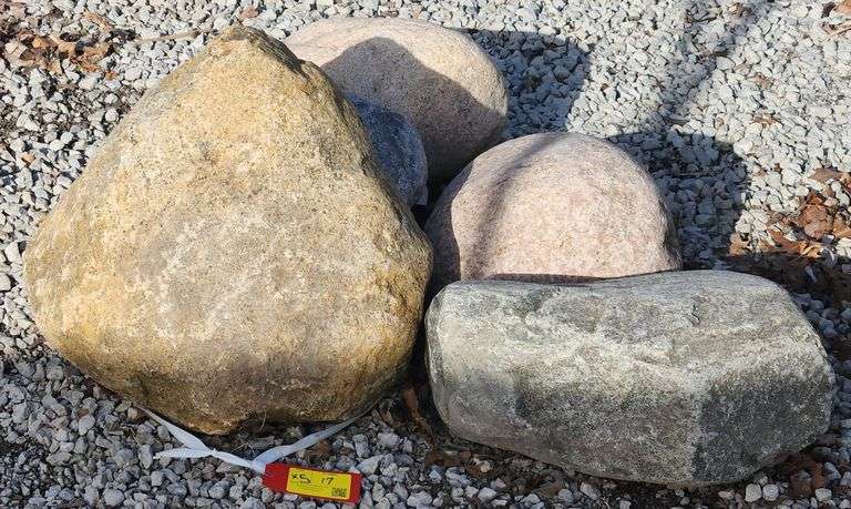 (5) Landscaping Boulders