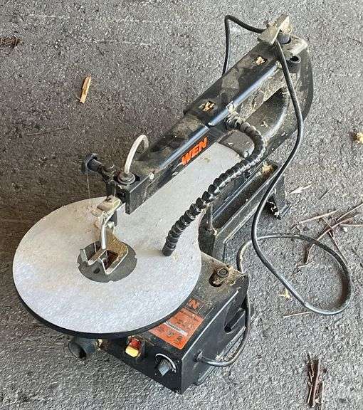 Rex Model 3920 (R) Wen 10” Variable Speed Scroll Saw Model 3920 - Kraft Auction ...
