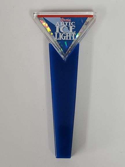 (QQ) Coors Artic Ice Light Beer Tap Handles
