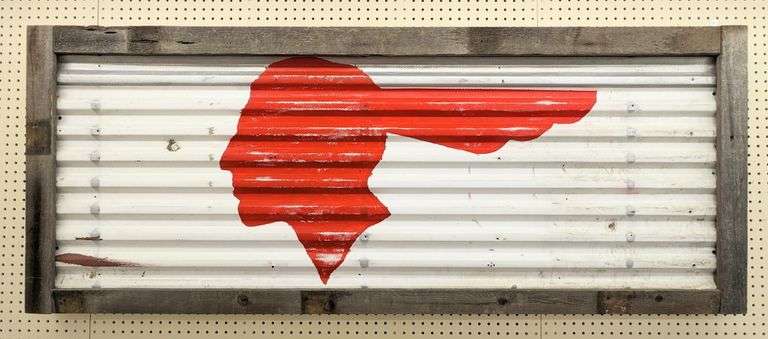 6ft Vintage Hand Painted Pontiac Sign From Arizona Dealer