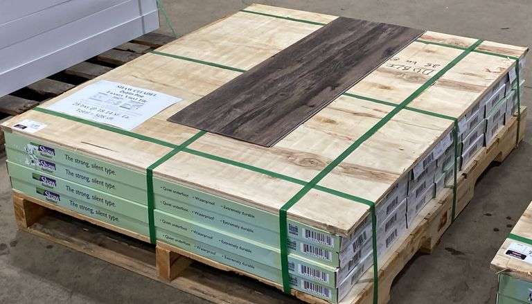 Shaw Citadel DUBLIN PINE Luxury Vinyl Tile - Kraft Auction Service, LLC