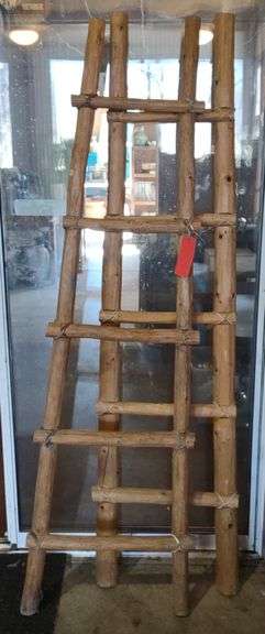 Decorative Wood Ladders - Kraft Auction Service, LLC