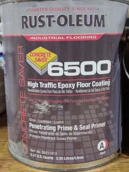 Rust-Oleum High Traffic Epoxy Floor Coating - Kraft Auction Service, LLC