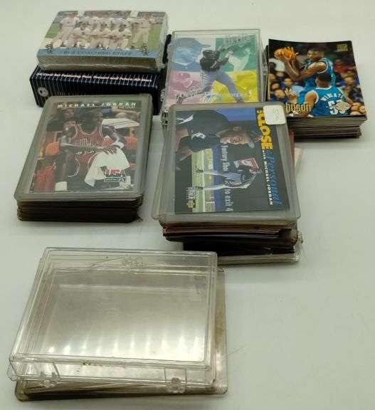 michael jordan frank thomas baseball card