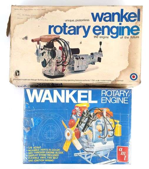 Entex & AMT Wankel Rotary Engine Model Kits - Kraft Auction Service, LLC