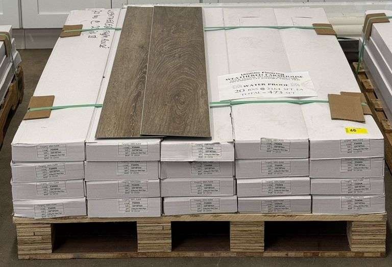 473 Sqft UniClic Weathered Farmhouse Luxury Vinyl Flooring