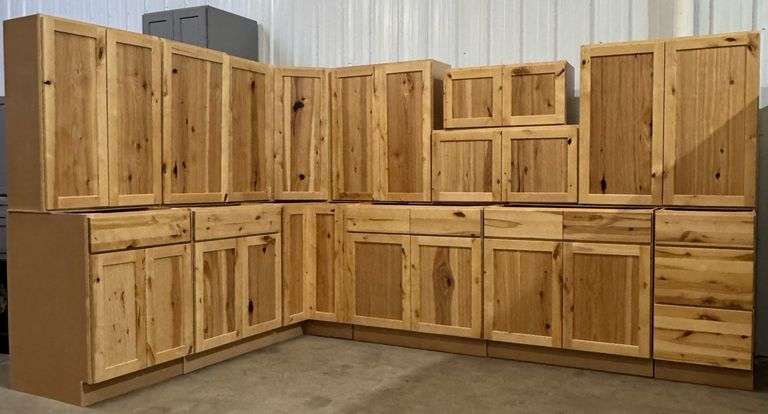 14PC Frontier Shaker Solid Wood Premium Kitchen Cabinet Set