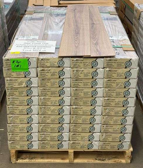 1072 Sqft Traffic Master Attie Creek Oak 7mm Laminate Flooring