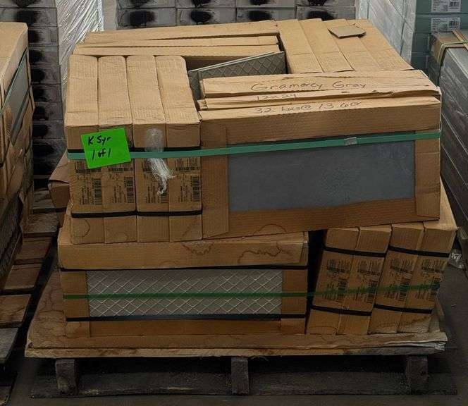 435 Sqft Florida Tile Gramercy Grey 12in x 24in Porcelain Tile