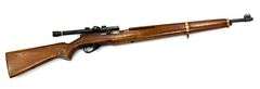Springfield Model 87 M .22 Caliber Semi-Auto Rifle with Scope - Kraft ...