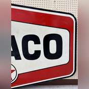 7ft Vintage DS Texaco Tomahawk Fiberglass Sign - Kraft Auction