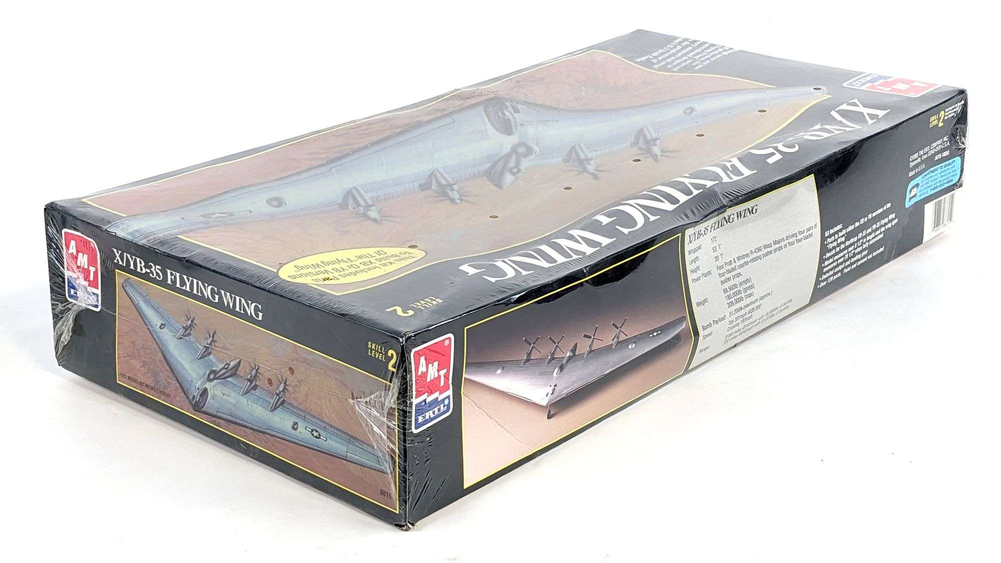 1/72 Scale AMT Ertl X/YB-35 Flying Wing Model Kit - Sealed - Kraft