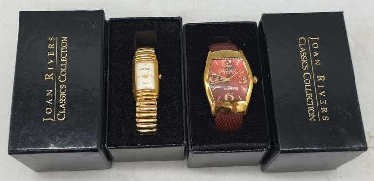 (MC) Two Joan Rivers Wristwatches