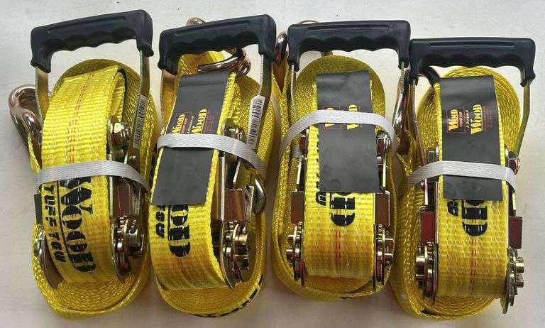 Wood Tuff Tow 27’x2" Ratchet Straps
