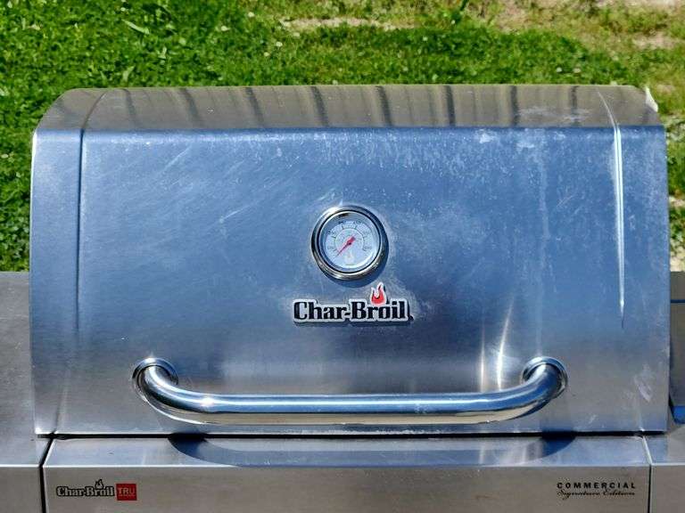 (G) Char-Broil Stainless Outdoor Gas Grill