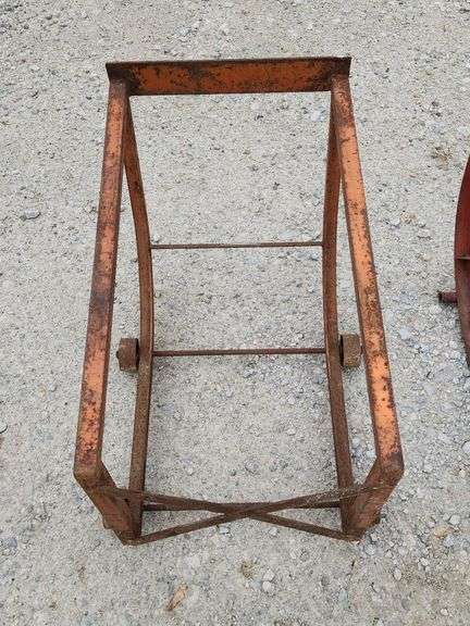 (Z) (3) Drum Dolly/ Stands