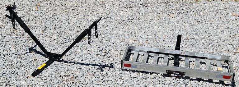 (G) Hitch Mount Cargo Platform And Bicycle Rack