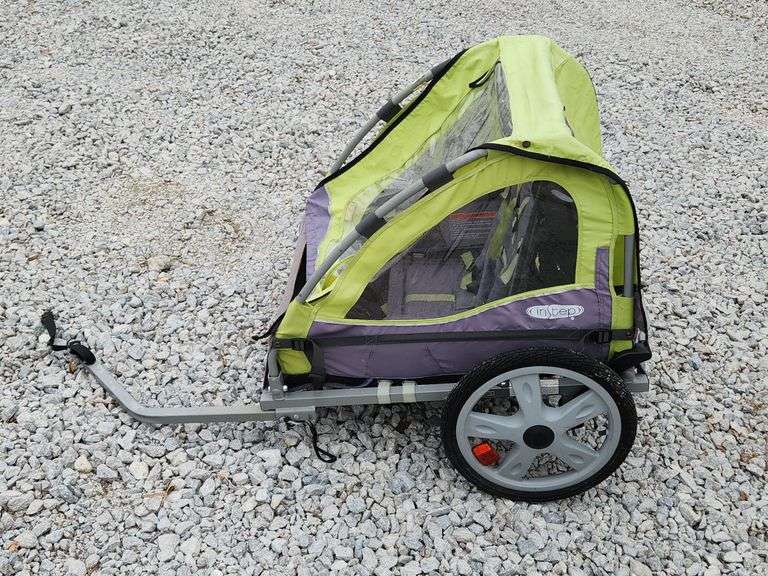 (AK) Instep Double Seat Bicycle Trailer