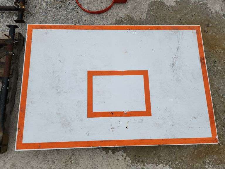 (AK) Steel Full Size Professional Wall Mount Basket Ball Hoop And Back Board